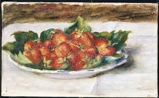 Still Life with Strawberries, c.1880 von Pierre-Auguste Renoir