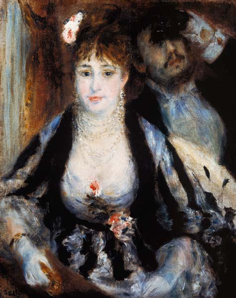 The Theatre Box von Pierre-Auguste Renoir