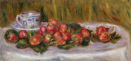 Still Life of Strawberries and a Tea-cup c.1905