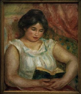 A.Renoir, Gabrielle bei der Lektüre