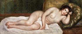 Female nude on a couch 1903