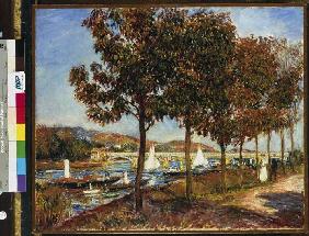 Herbst an der Brücke von Argenteuil 1882