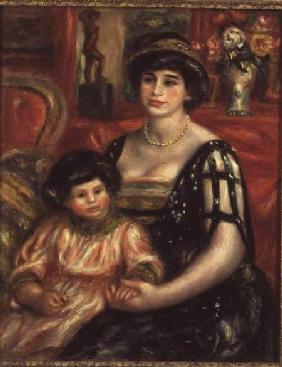 Madame Josse Bernheim-Jeune and her Son Henry 1910
