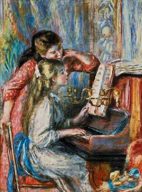 Young Girls at the Piano 1892