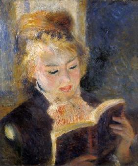 Girl Reading 1874