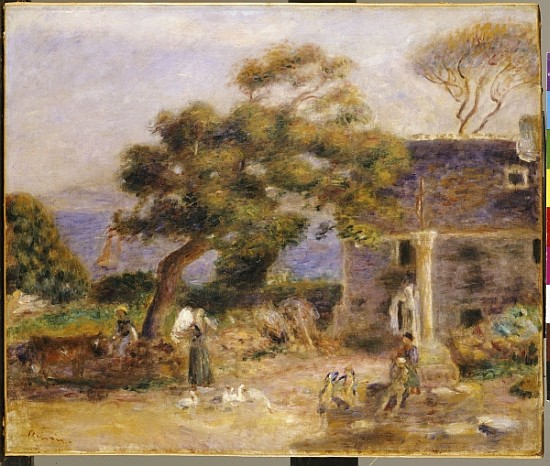 View of Treboul, c.1895 von Pierre-Auguste Renoir