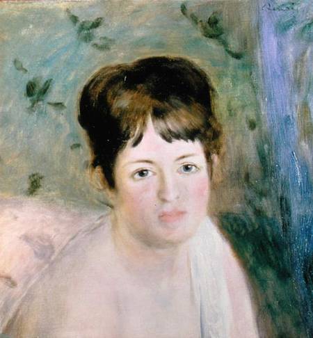 Woman's Head von Pierre-Auguste Renoir