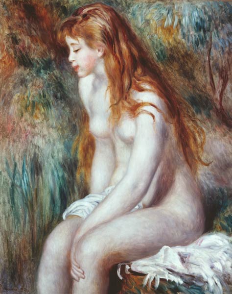 Renoir / Young bather / 1892 von Pierre-Auguste Renoir