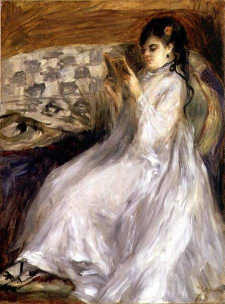 Young Woman Reading von Pierre-Auguste Renoir