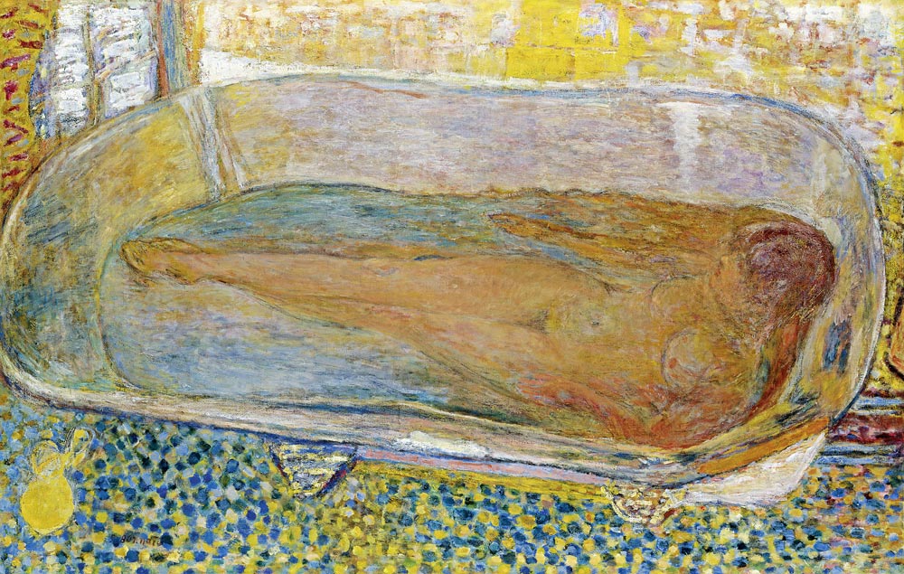 Die grosse Badewanne (Akt) von Pierre Bonnard