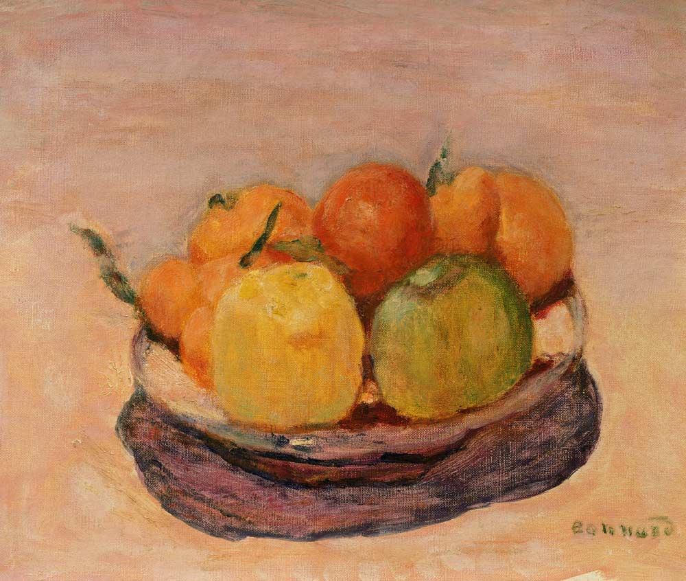 Stillleben mit Früchten von Pierre Bonnard