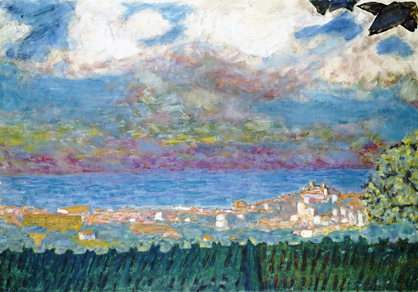Stürmischer Himmel über Cannes von Pierre Bonnard