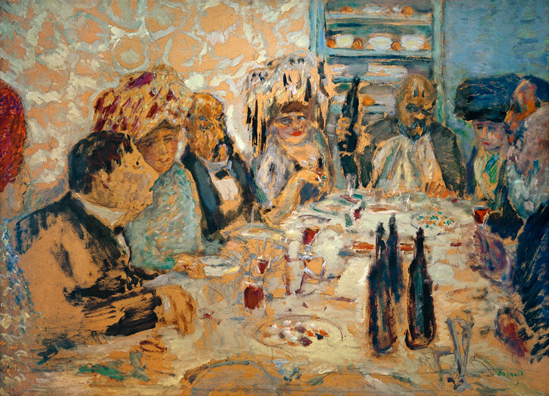 Un diner chez Vollard ou la cave de Vollard von Pierre Bonnard