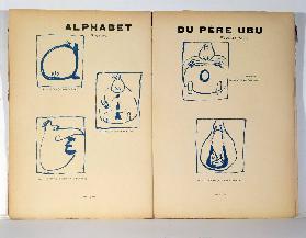 Alphabet von Pere Ubu 1900