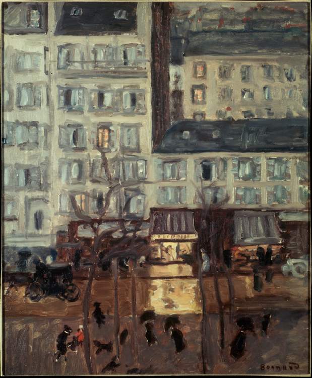 Boulevard de Clichy von Pierre Bonnard