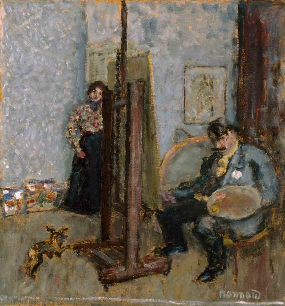 Das Atelier des Malers von Pierre Bonnard