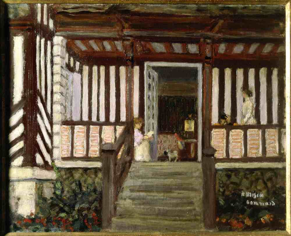 Das Haus von Misia oder The Veranda von Pierre Bonnard