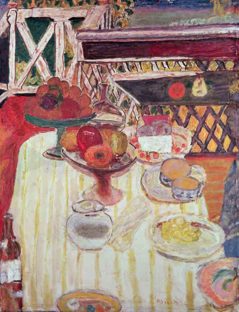 Der Sommertisch von Pierre Bonnard