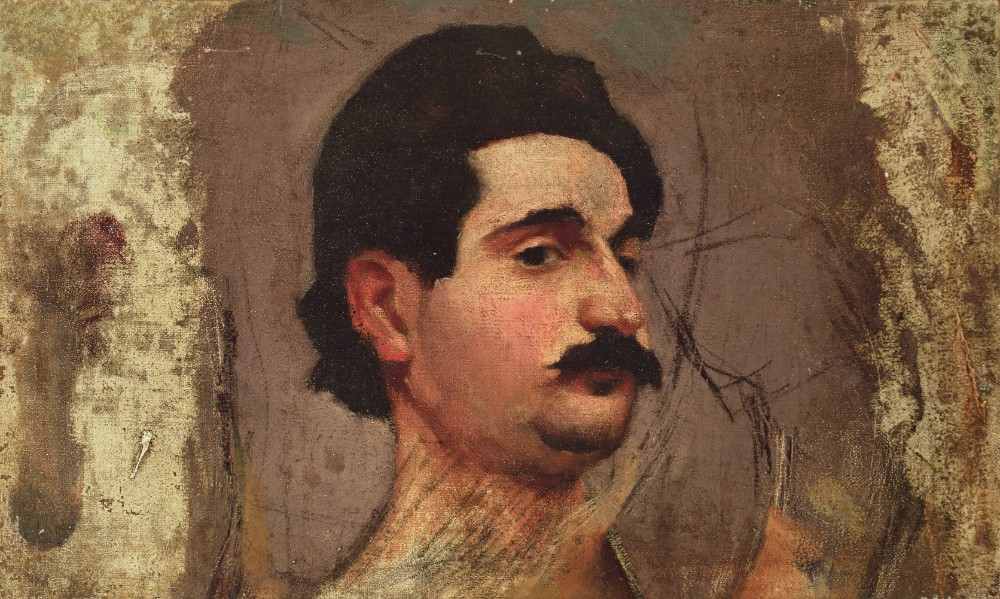 Mann mit einem Schnurrbart von Pierre Bonnard