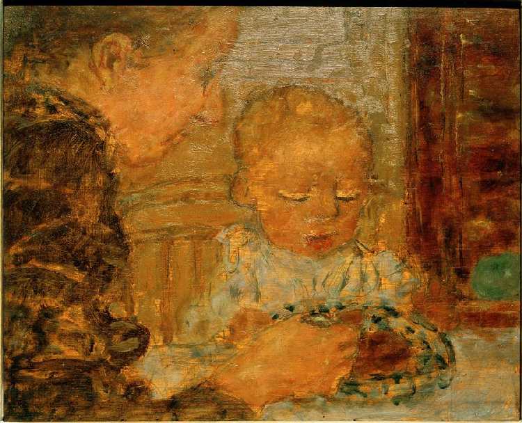 Mère et enfant von Pierre Bonnard