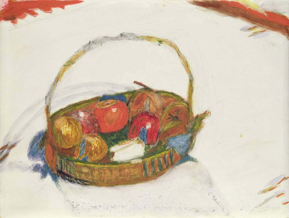 Obstkorb von Pierre Bonnard