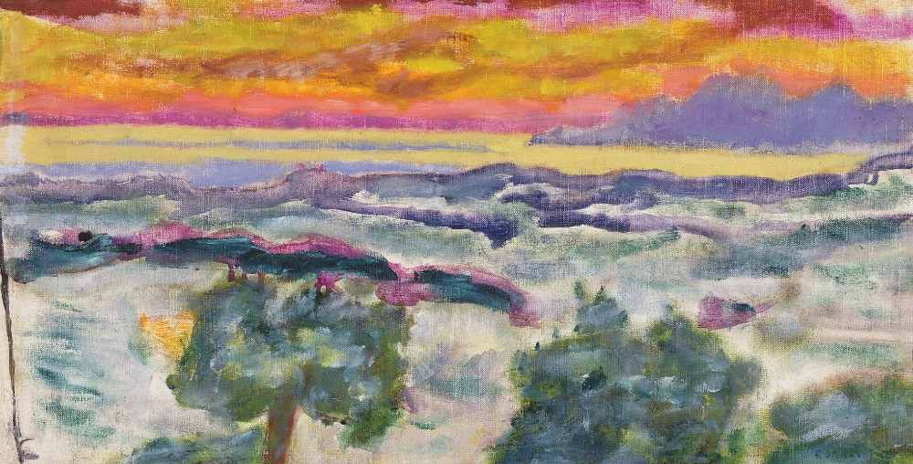 Sonnenuntergang von Pierre Bonnard