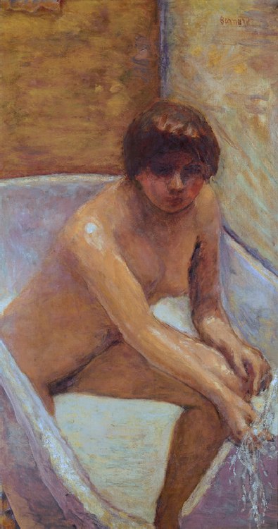 Sortie de bain von Pierre Bonnard