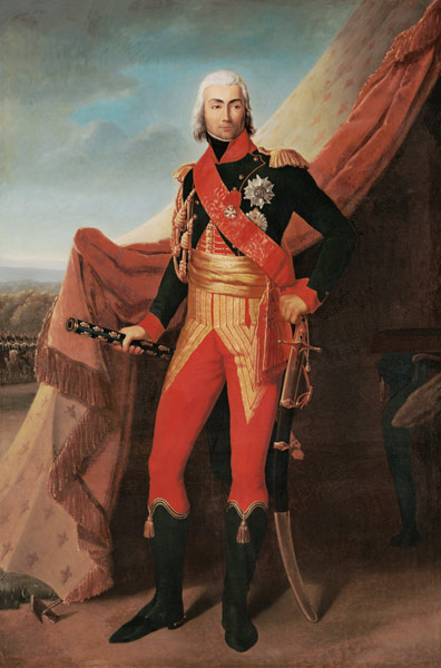 Jean-Baptiste Bessieres (1768-1813) Duke of Istria von Pierre Edmond Alexandre Hedouin