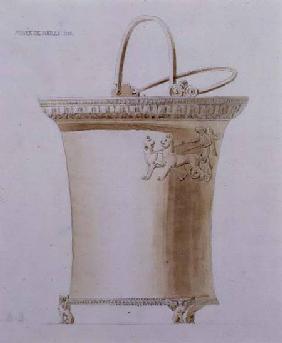 Design of a sacrificial ewer from the Musee de Naples 1829 cil w