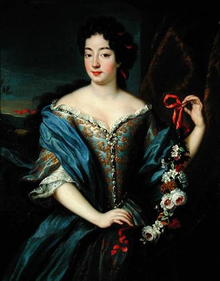 Portrait of Anne de Baviere (1648-1723) von Pierre Gobert