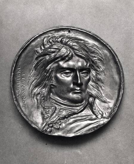 Portrait medallion of General Bonaparte (1769-1821) c.1830 von Pierre Jean David d'Angers