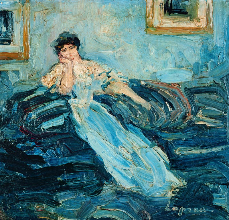 Woman in an Interior von Pierre Laprade