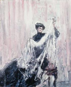 Woman in Black c.1900