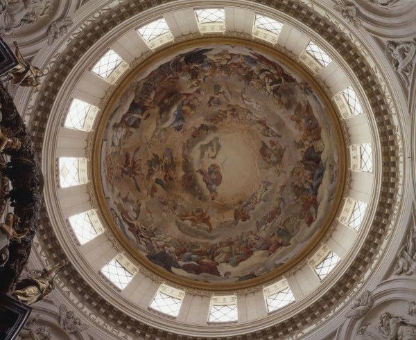 Paris,Val-de-Grace,Cupola Fresco/Mignard von Pierre Mignard