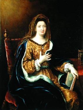 Portrait of Francoise d'Aubigne (1635-1719) Marquise de Maintenon c.1694