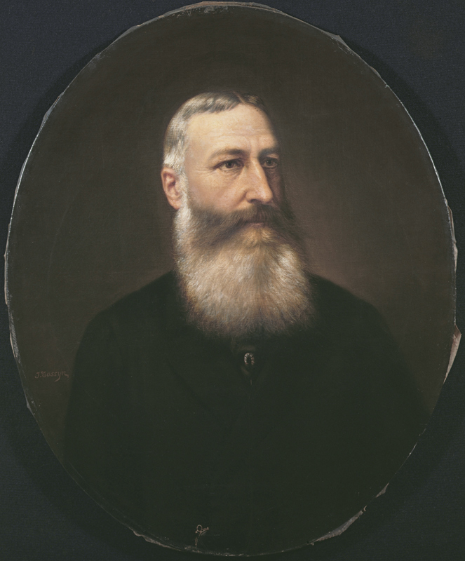 Leopold II (1835-1909) of Saxe-Cobourg-Gotha von Pierre Tossyn