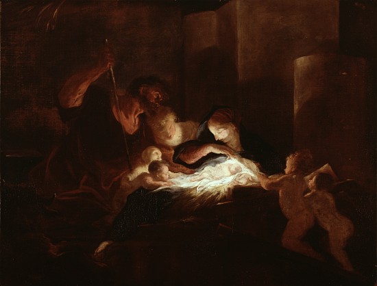 The Nativity von Pierre Louis Cretey or Cretet