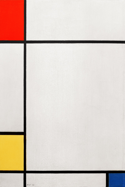 Komposition Nr. III von Piet Mondrian