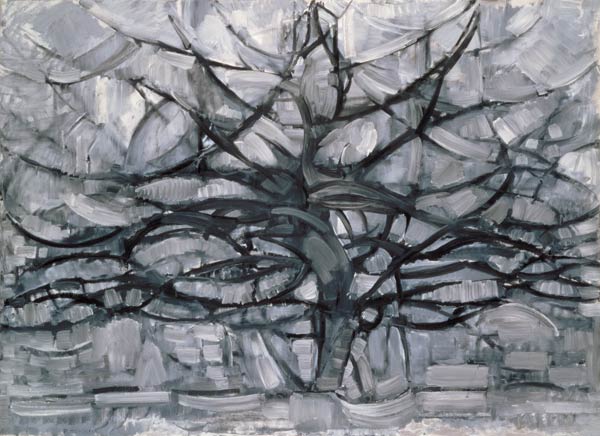 The Gray Tree von Piet Mondrian