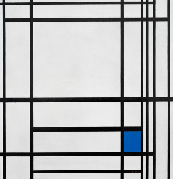 Komp. Linien Farbe, III. von Piet Mondrian