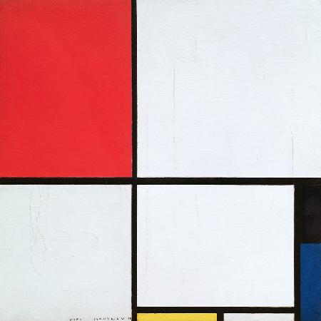 Komposition Rot, Gelb u. Blau 1928