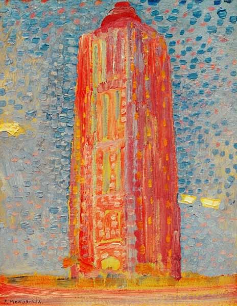 Leuchtturm in Westkapelle 1909