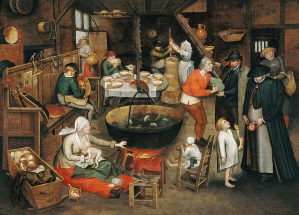Besuch beim Mündel von Pieter Brueghel d. Ä.