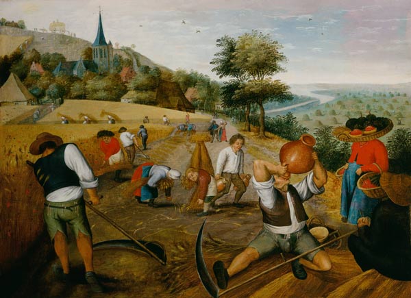 Der Sommer von Pieter Brueghel d. J.