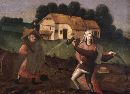 The Brawl von Pieter Brueghel d. J.