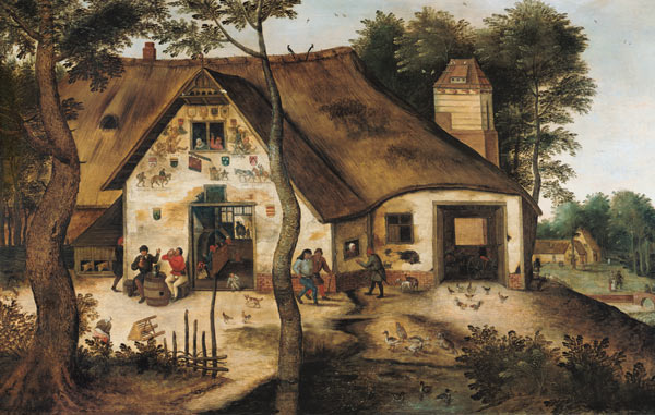 Das Wirtshaus St. Michel von Pieter Brueghel d. J.