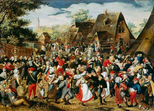 The Village Festival von Pieter Brueghel d. J.