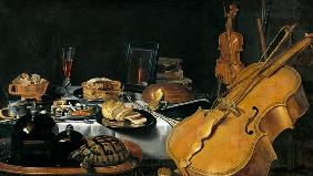 Still Life with Musical Instruments 1623