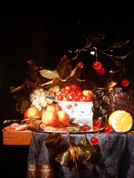Still Life of Fruit von Pieter de Ring