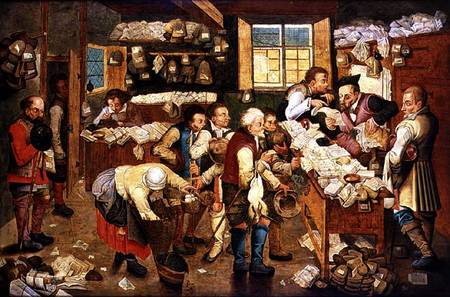 The Collector of Tithes von Pieter Brueghel  III.